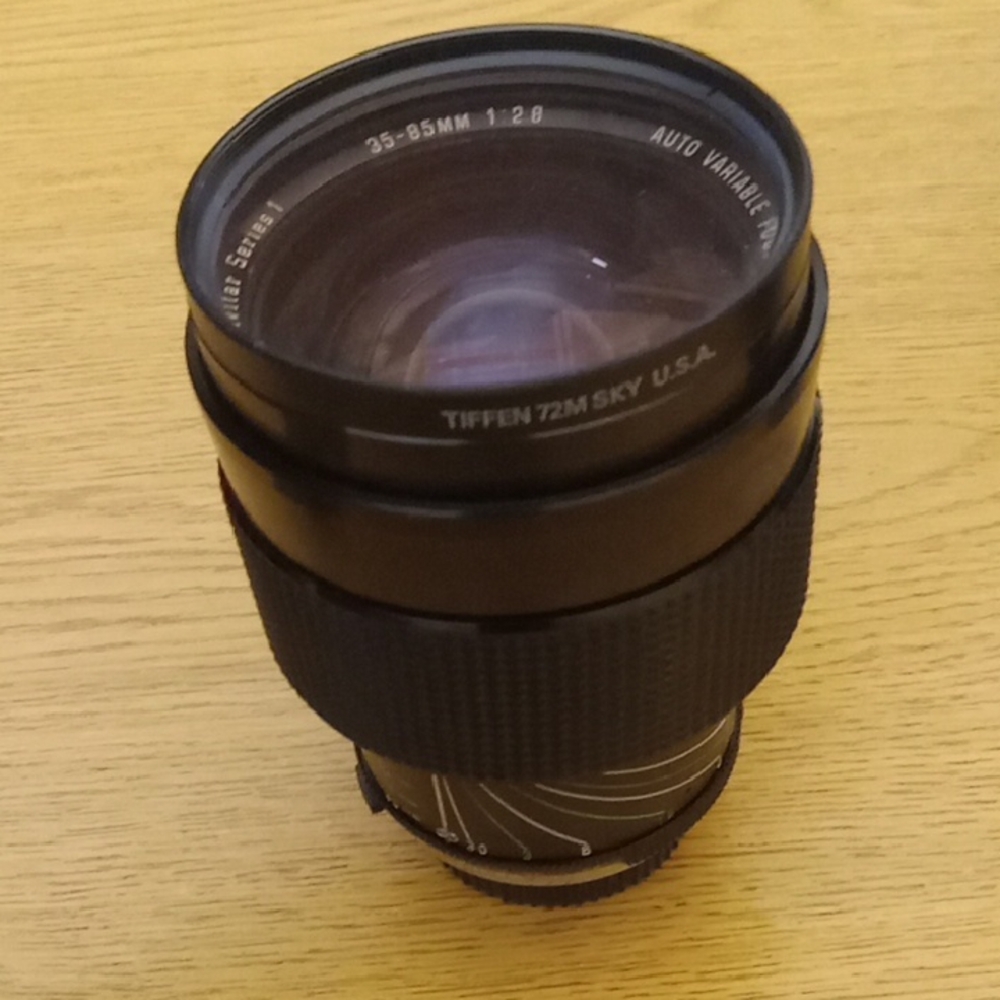 Vivitar Black Auto Variate Camera Lens 35-85mm